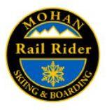 Mohan Rail Rider Personal Achievement Award Pin.  Links medium radius turns, getting the board on edge the last 1/3 of the turn on groomed blue slopes.