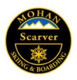 Mohan Scarver Personal Achievement Award Pin. Links series of short radius turns, carving at or before the fall line on groomed blue slopes.